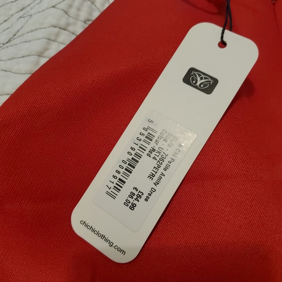 Red Christmas party dress! - Picture 4 of 11